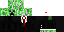 Minecraft skin texture, 64x32 legacy pixels