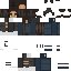 Minecraft skin texture, 64x64 pixels