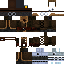 Minecraft skin texture, 64x64 pixels