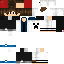 Minecraft skin texture, 64x64 pixels