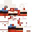 Minecraft skin texture, 64x64 pixels