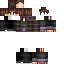 Minecraft skin texture, 64x64 pixels