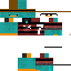 Minecraft skin texture, 64x64 pixels