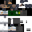 Minecraft skin texture, 64x64 pixels