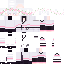 Minecraft skin texture, 64x64 pixels