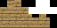Minecraft skin texture, 64x32 legacy pixels