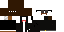 Minecraft skin texture, 64x32 legacy pixels