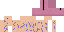 Minecraft skin texture, 64x32 legacy pixels