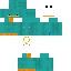 Minecraft skin texture, 64x64 pixels