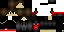 Minecraft skin texture, 64x32 legacy pixels