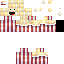 Minecraft skin texture, 64x64 pixels