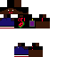 Minecraft skin texture, 64x64 pixels