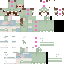 Minecraft skin texture, 64x64 pixels