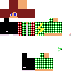 Minecraft skin texture, 64x64 pixels