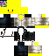 Minecraft skin texture, 64x64 pixels