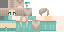 Minecraft skin texture, 64x32 legacy pixels