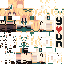 Minecraft skin texture, 64x64 pixels
