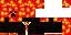 Minecraft skin texture, 64x32 legacy pixels