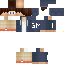 Minecraft skin texture, 64x64 pixels