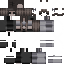 Minecraft skin texture, 64x64 pixels