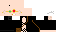 Minecraft skin texture, 64x32 legacy pixels