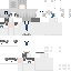 Minecraft skin texture, 64x64 pixels