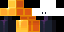 Minecraft skin texture, 64x32 legacy pixels