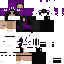Minecraft skin texture, 64x64 pixels