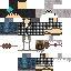 Minecraft skin texture, 64x64 pixels