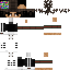 Minecraft skin texture, 64x64 pixels