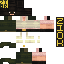 Minecraft skin texture, 64x64 pixels