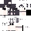 Gray Minecraft skin texture, 64x64 pixels