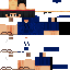Minecraft skin texture, 64x64 pixels