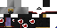 Minecraft skin texture, 64x32 legacy pixels
