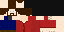 Minecraft skin texture, 64x32 legacy pixels
