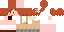 Minecraft skin texture, 64x32 legacy pixels