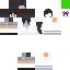 Minecraft skin texture, 64x64 pixels