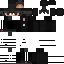 Minecraft skin texture, 64x64 pixels