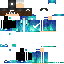 Minecraft skin texture, 64x64 pixels