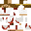 Minecraft skin texture, 64x64 pixels