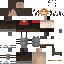 Minecraft skin texture, 64x64 pixels