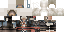Minecraft skin texture, 64x32 legacy pixels