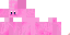 Minecraft skin texture, 64x32 legacy pixels