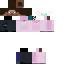 Minecraft skin texture, 64x64 pixels