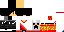 Minecraft skin texture, 64x32 legacy pixels