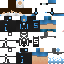 Minecraft skin texture, 64x64 pixels