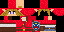 Minecraft skin texture, 64x32 legacy pixels