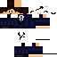 Minecraft skin texture, 64x64 pixels