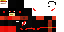 Minecraft skin texture, 64x32 legacy pixels