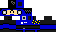 Minecraft skin texture, 64x32 legacy pixels